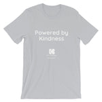 Powered by Kindness Short-Sleeve Unisex T-Shirt with Tear-Away Tag